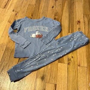 Gap kids, Disney, frozen pajamas size 4